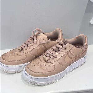Nike Air Force Ones Pink
